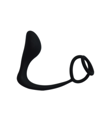 GASTON, Stimulateur Prostatique dans un silicone doux et lisse - POM014BLK